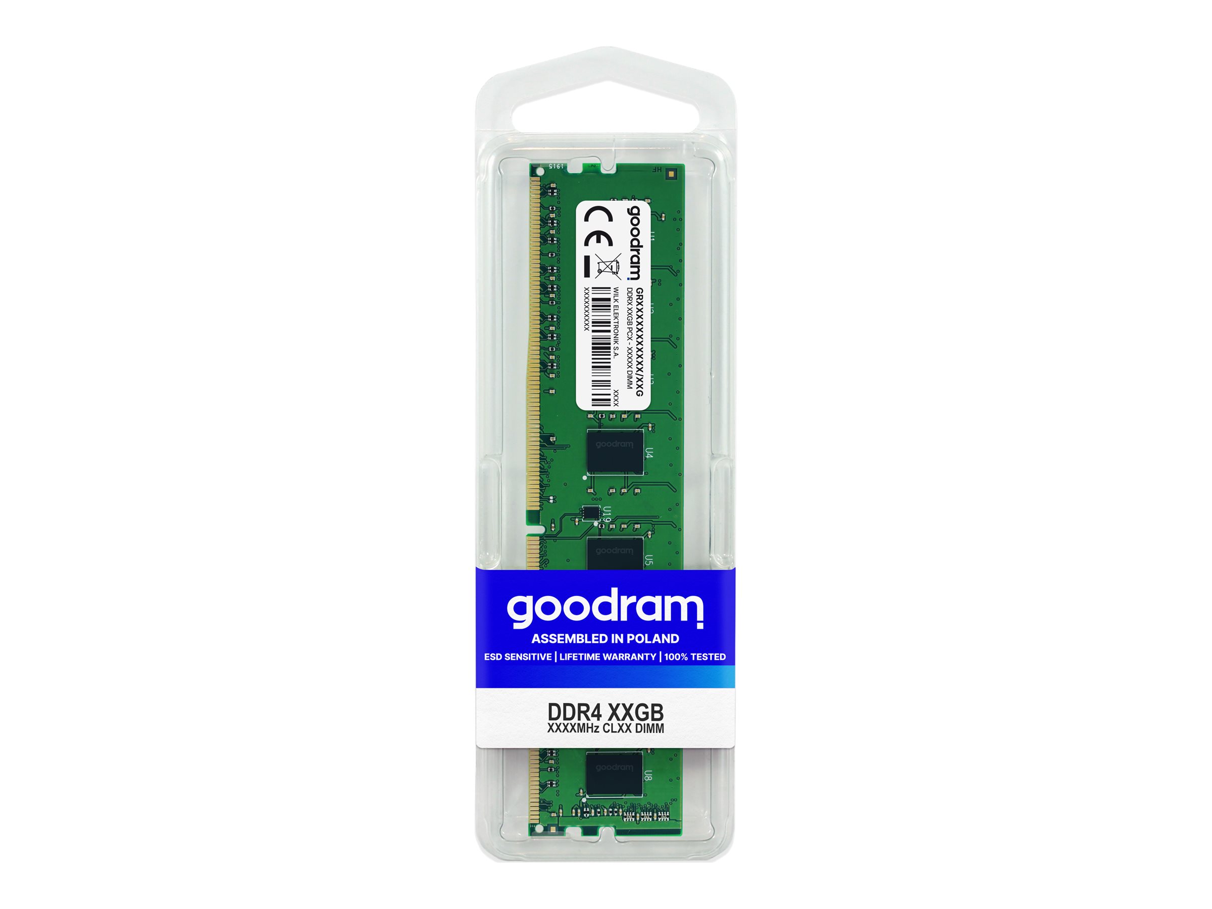 GOODRAM GR3200D464L22/16G 16 GB DDR4 3200 MHz DIMM 288-Pin CL22