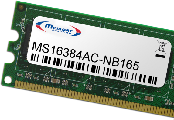 Memory Solution MS16384AC-NB165 Speichermodul 16 GB (MS16384AC-NB165)