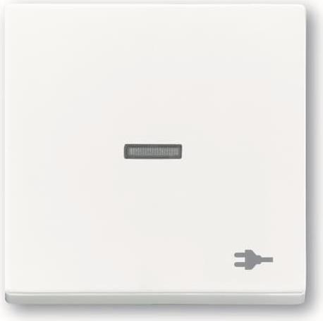 Busch-Jaeger Wippe mit Aufdruck studioweiß 1789 ST-84 (2CKA001751A3160)