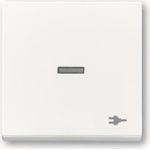 Busch-Jaeger Wippe mit Aufdruck studioweiß 1789 ST-84 (2CKA001751A3160)