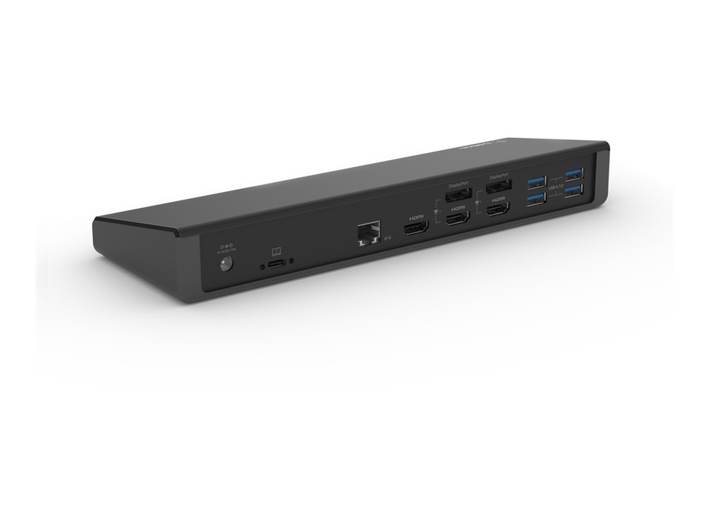 Belkin CONNECT Universal USB-C Triple Display Dock - Dockingstation - USB-C - 85 W PD - 4K Ultra HD - Schwarz