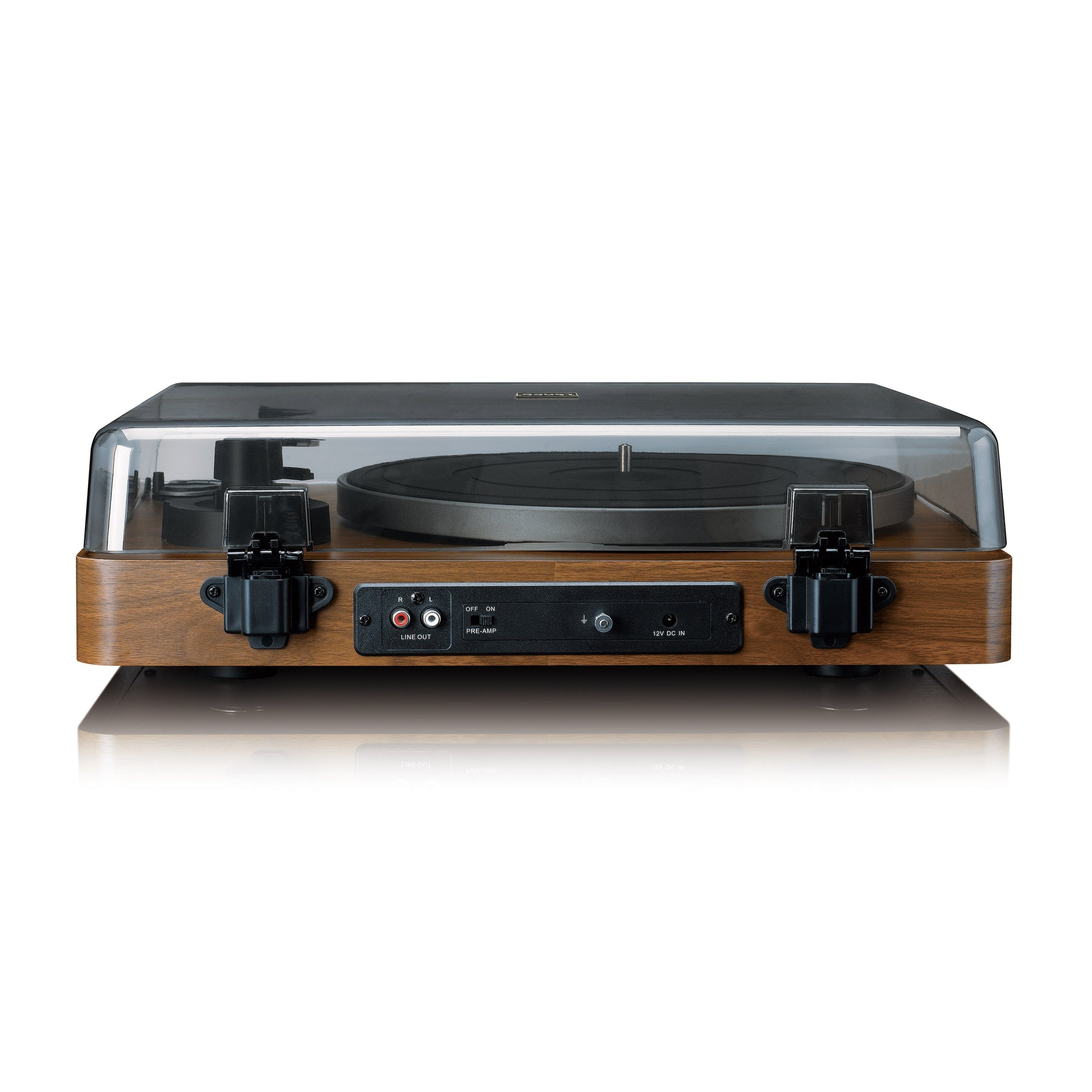 Lenco LBTA-165WOOD Plattenspieler Stereo Schwarz Holz