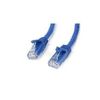 StarTech.com Gigabit Snagless RJ45 UTP Cat6 Patch Cable Cord - Patch-Kabel - RJ-45 (M) - RJ-45 (M) - 5,0m - UTP - CAT 6 - gepresst, glatt - Blau (N6PATC5MBL)