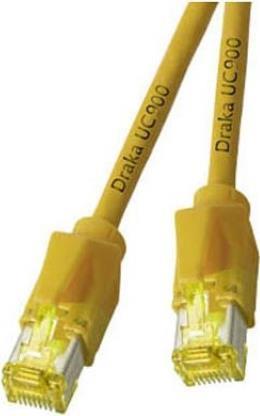 EFB-Elektronik RJ45 Patchkabel Cat.6A S/FTP LSZH Draka UC900 TM31 gelb 15m Hersteller: EFB Elektronik (K8560GE.15)