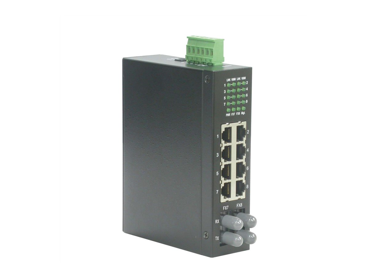 ROLINE Industrie Switch 8 Ports unmanaged Fast Ethernet