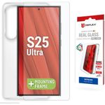 E.V.I REAL GLASS + CASE SAMSUNG GALAXY S25 ULTRA (02079)