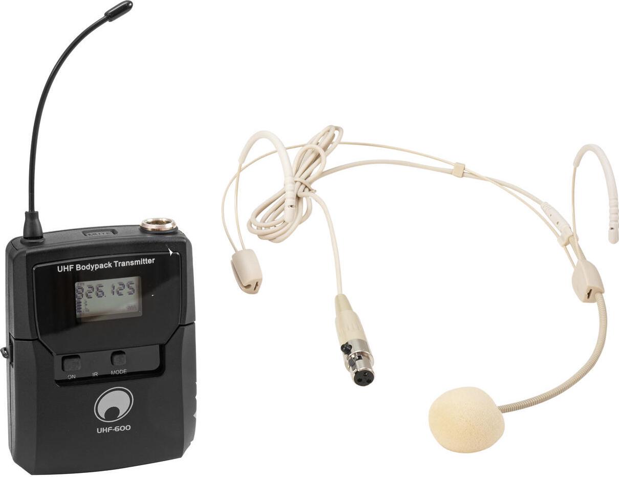 OMNITRONIC UHF-600 Taschensender 823-832/863-865 MHz (13063608)