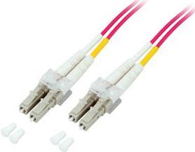 EFB-Elektronik Duplex Jumper LC-LC 50/125µ, OM4, LSZH, erika violett, 2.0mm, 0,5m Hersteller: EFB Elektronik (O0319.0,5)