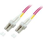 EFB-Elektronik Duplex Jumper LC-LC 50/125µ, OM4, LSZH, erika violett, 2.0mm, 0,5m Hersteller: EFB Elektronik (O0319.0,5)