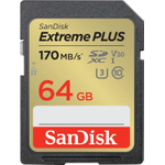 SanDisk Extreme PLUS Speicherkarte 64 GB (SDSDXW2-064G-GNCIN)