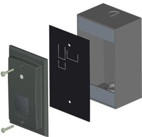 RF IDEAS Reader Mounting Base Assembly (KT-IP67)