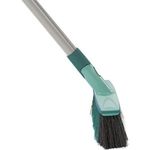 LEIFHEIT 45032 Besen Indoor Weiche Borste Kunststoff Schwarz - Türkis (450326)