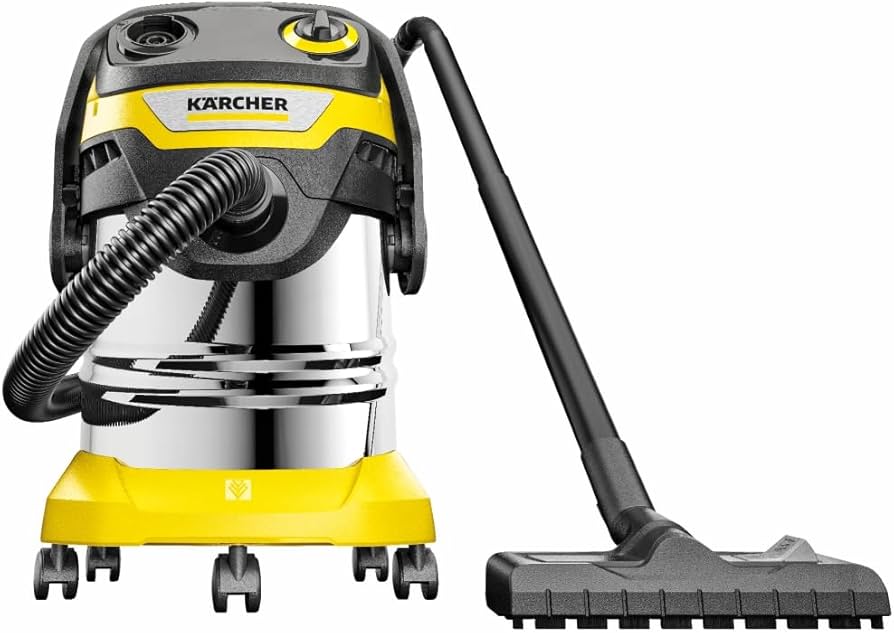 Kärcher WD 5 Control S 25/5/22 Nass-Trockensauger 25 l Edelstahl 1200 W