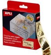 agipa Etiketten mit französische Text "Plaisir d'offrir" (116112) - 1 Stück (116112)