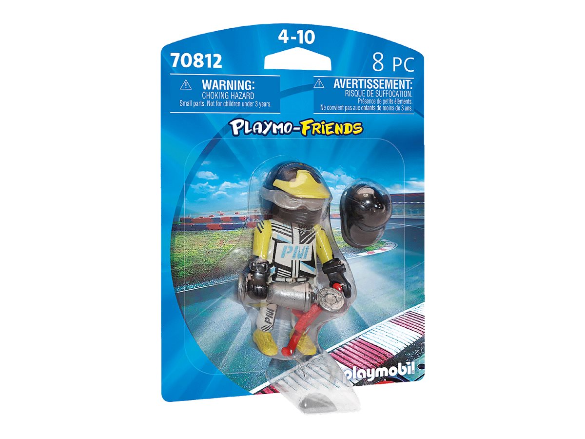 Playmobil City Life Playmo-Friends Rennfahrer 70812 Mehrfarbig