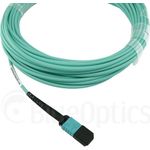 Kompatibles IBM 00VX003 BlueOptics LWL Trunkkabel, MTP/UPC zu MTP/UPC, 10 Meter, Multimode G50/125µm, OM3, Einfügedämpfung: unter 0.3dB, Markenfaser, 3.0mm LSZH aqua / türkis, 12 Kerne, Typ B, MTP Stecker ohne Pins, inkl. Messprotokoll (00VX003-IB-BO)