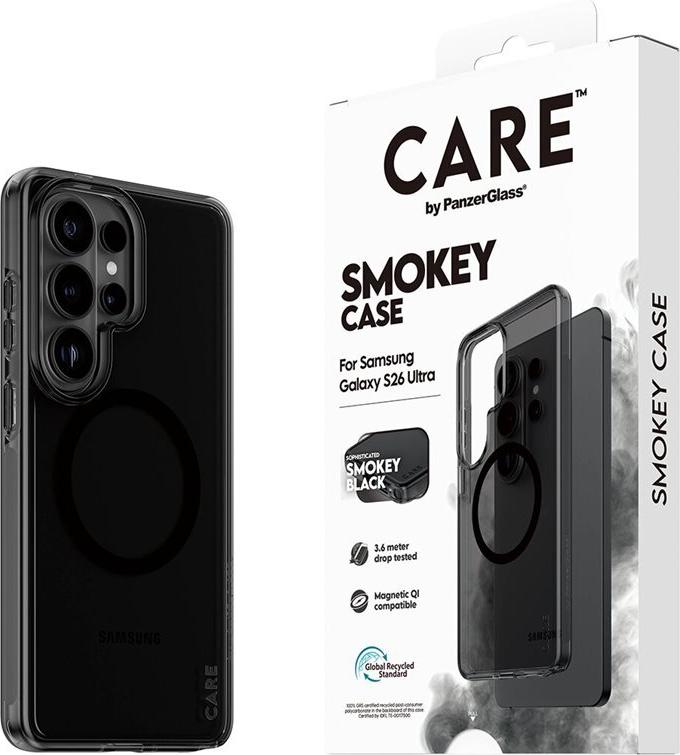 PanzerGlass CARE Urban Explorer Case Smokey black Qi Samsung Galaxy S26 Ultra (CR60968)