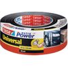 tesa Folienband extra Power Universal, 48 mm x 50 m, schwarz gewebeverstärkt, von Hand einreißbar (56389-00001-03)