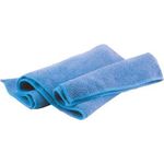 Heemann Microfasertuch blau 380x380mm 200g/m² (Pack mit 10 St) (ZUBE.529.35)
