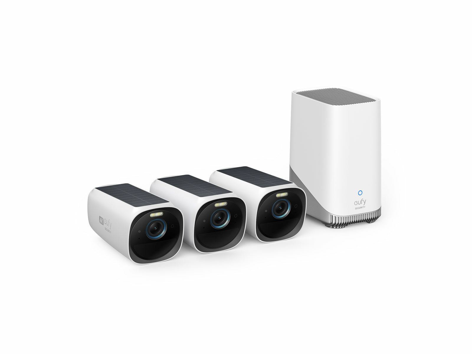 Anker eufyCam S330 3840 x 2160 Pixel Schwarz, Weiß