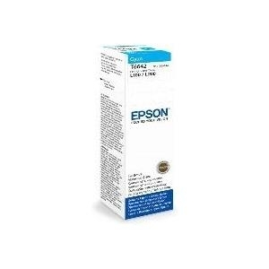 Tintenpatrone Epson T6642 Cyan | 70ml | L100/L200 (C13T66424A)