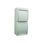 Busch-Jaeger Schalter/Steckdosen Kombination Ocean Aufputz Weiß 2601/6/20 EW-54 (2601/6/20 EW-54)