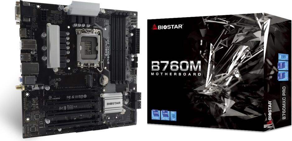 Biostar B760MXC PRO B760 LGA1700 Micro-ATX DDR5