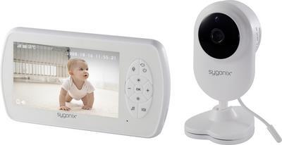 Sygonix HD Baby Monitor SY-4548738 Babyphone mit Kamera Kabellos 2.4 GHz (SY-4548738)