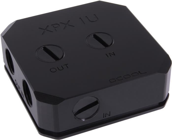 Alphacool Eisblock XPX 1U - Black Acetal Version (12961)