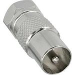 InLine® Adapter F-Stecker (SAT) auf IEC-Stecker (Antenne) (69921)