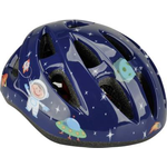 Fischer Fahrrad Kinder Space XS/S Kinder-Helm Schwarz Konfektionsgröße=XS/S (86710)
