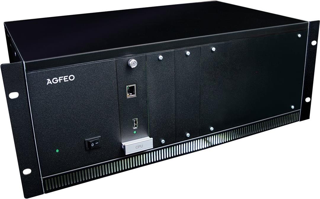 AGFEO Telefonanlage ES730IT plus 19" Gehäuse (6101781)