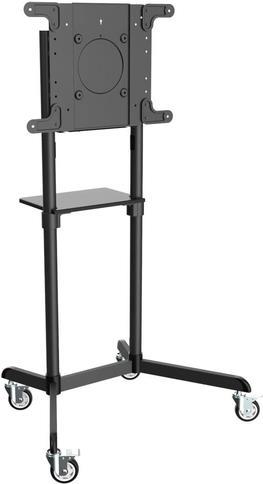 EATON TRIPPLITE Rolling TV/Monitor Cart for 93,98cm 94,00cm (37") to 177,8cm 177,80cm (70") Flat-Screen Displays Rotating Portrait/Landscape Mount (DMCS3770ROT)