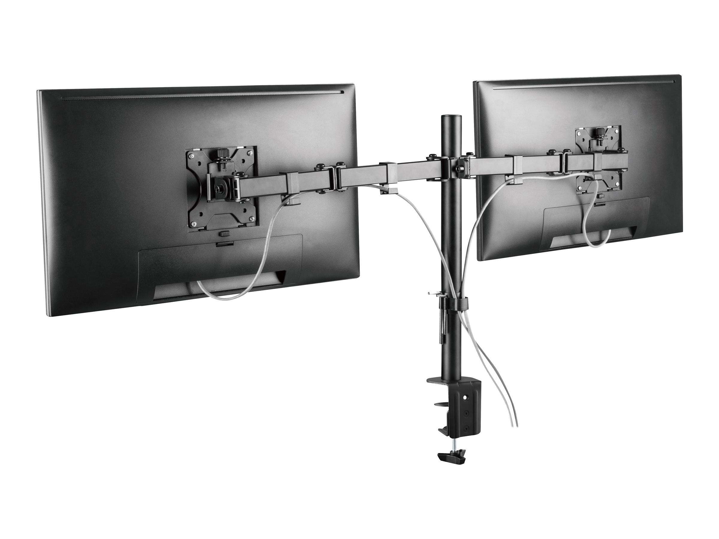 Deltaco Gaming GAM-040 Dual Monitor Tischhalterung 13"-32" Schwarz
