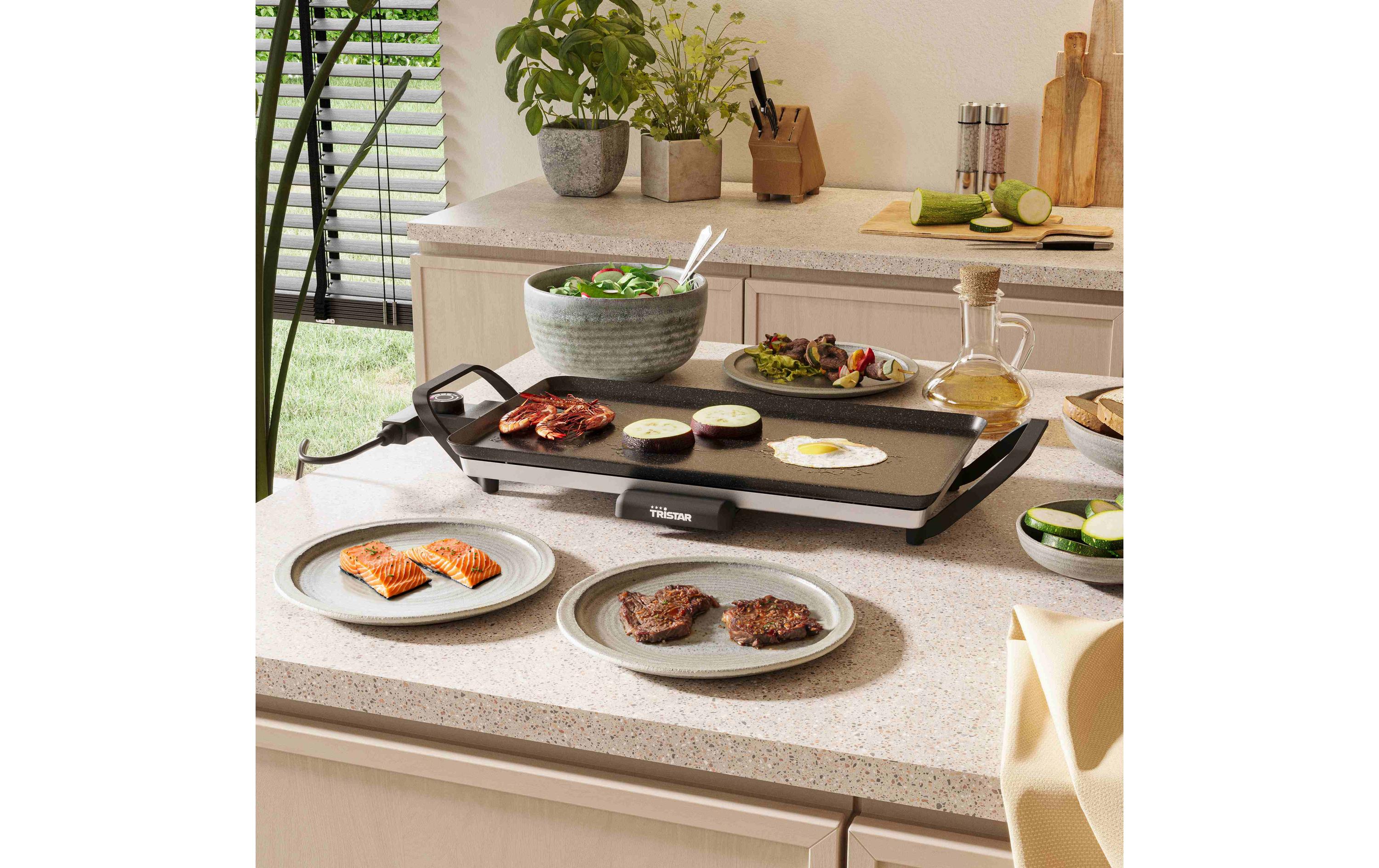 Tristar BP-2667 Tischgrill 2000 W Schwarz