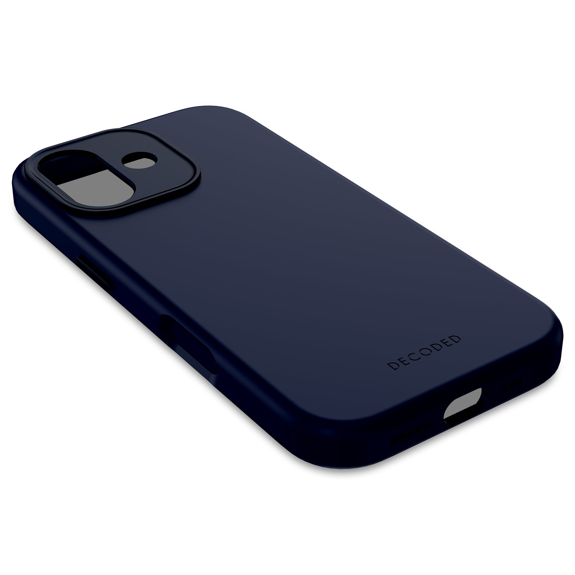 Decoded AntiMicrobial Silicone Backcover iPhone 17 True Navy