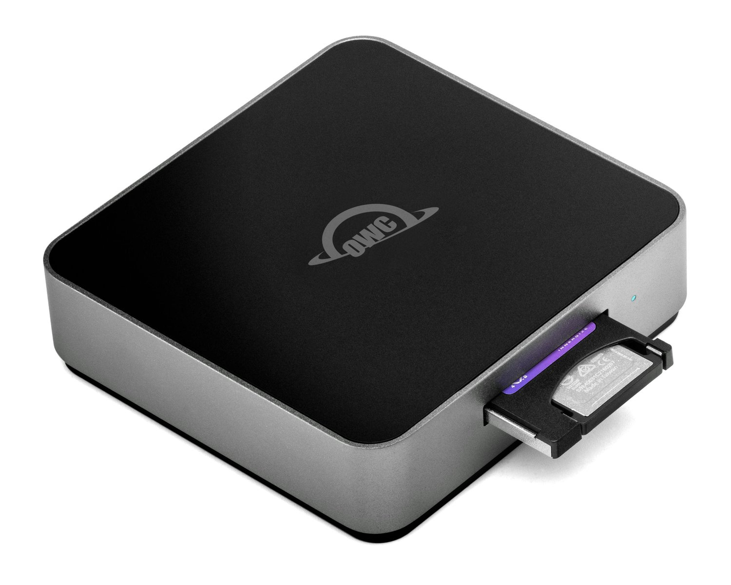 OWC Atlas USB 4.0 CFexpress Type B Kartenleser Schwarz, Grau