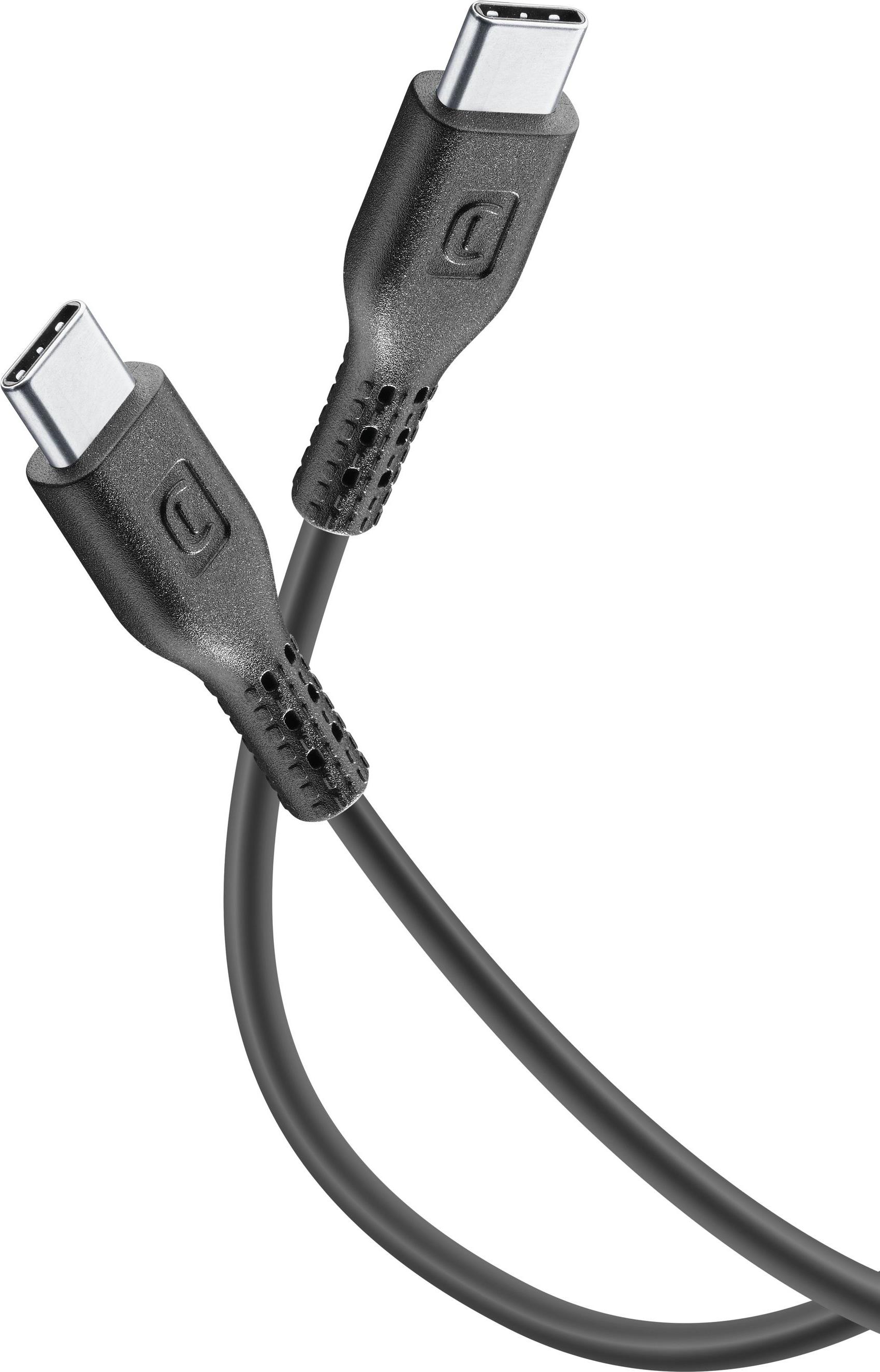 Cellularline Power Data Cable 1 m USB Typ-C/Typ-C (USBDATAC2C5A1MK)