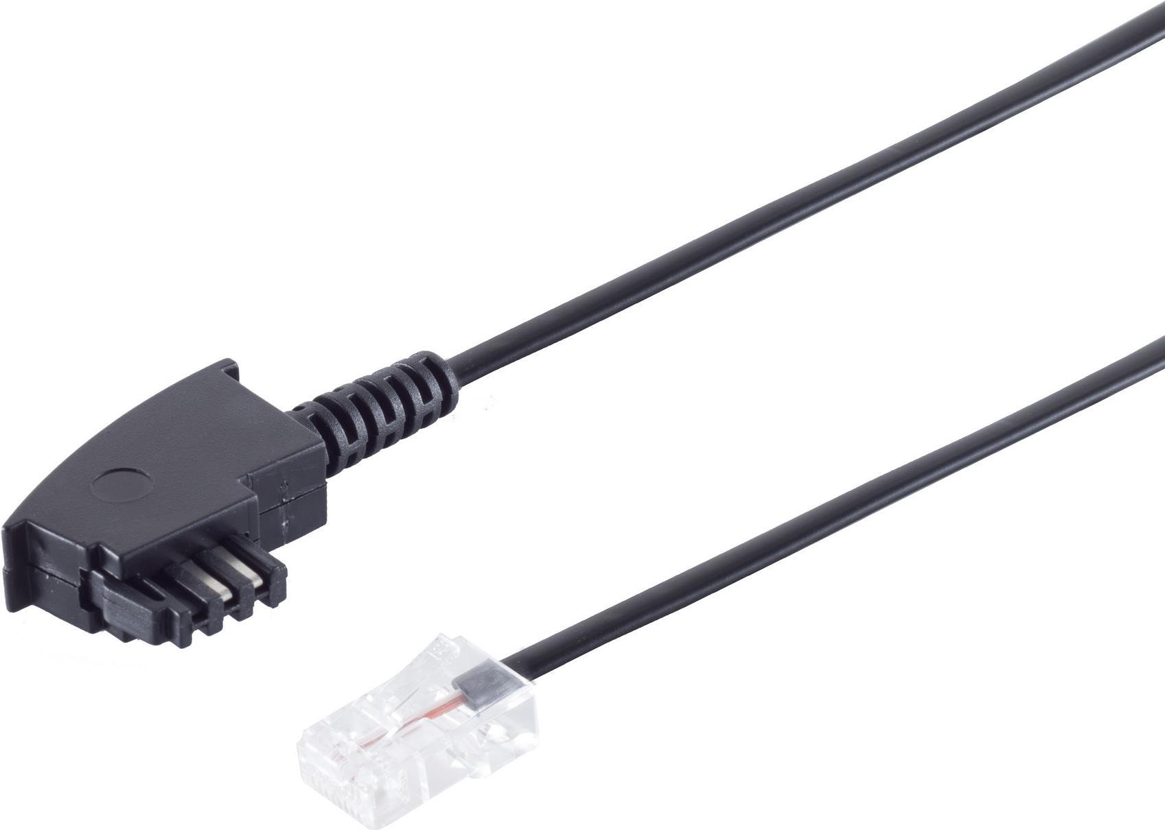 S-Impuls Router-Anschlußkabel TAE(F) auf RJ45, 10m (PIN 4+5 am RJ45-St) (TC 70002-10)