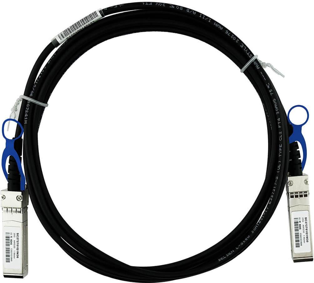 BLUELAN Kompatibles MikroTik XS+DA00005 BlueLAN 25GBASE-CR passives SFP28 auf SFP28 Direct Attach Ka