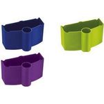 Pelikan Wasserbox WBB für Deckfarbkasten K12, violett mit Pinselköcher und Pinselablage, kippsicher auf - 1 Stück (824019)