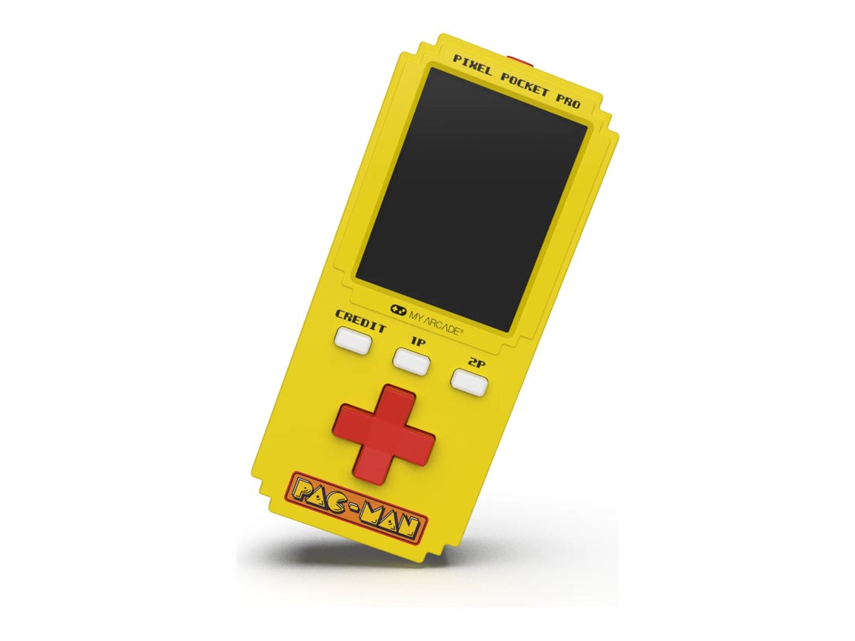 My Arcade Pixel Pocket Pro Pac-Man Handheld-Spielkonsole 2" Gelb, Schwarz