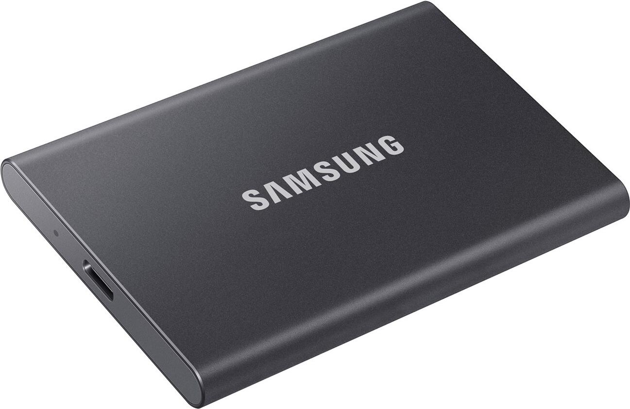 Samsung Portable SSD T7 2 TB USB 3.2 Gen 2 Titan Gray