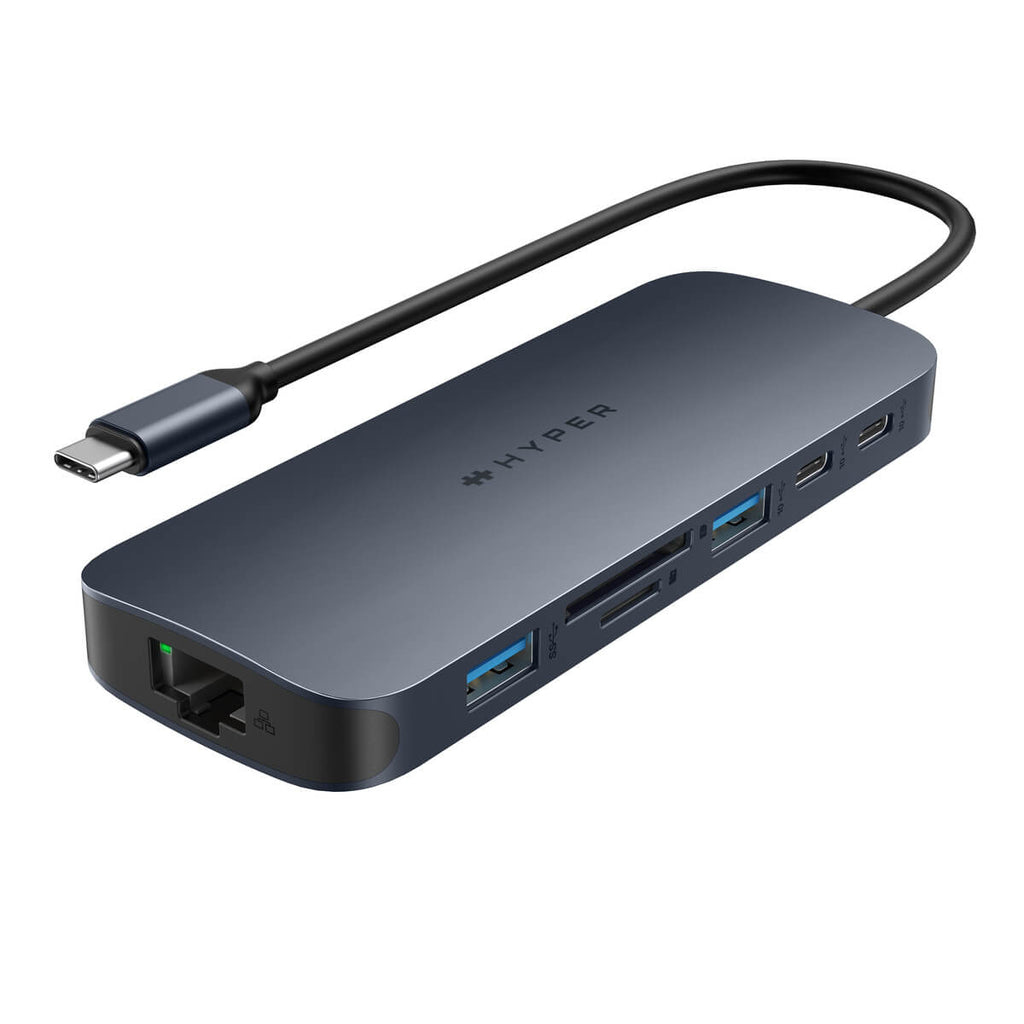 Targus HyperDrive Next 11-in-1 USB-C Dockingstation mit 140 W PD 3.1 und Dual HDMI Mitternachtsblau