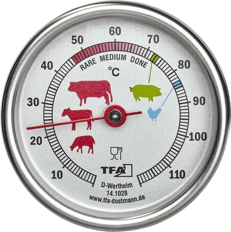 TFA-Dostmann 14.1028 Essensthermometer 0 - 120 °C Analog (14.1028)