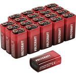 Voltcraft VC-16107985 9 V Block-Batterie Alkali-Mangan 550 mAh 9 20 St. (VC-16107985)
