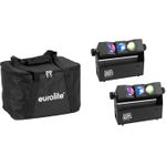 EUROLITE Set 2x AKKU MBT-3 Spot MK2 + Soft-Bag (20000997)