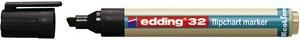 Edding 32 EcoLine Marker 1 Stück(e) Meißel Schwarz (4-32001)