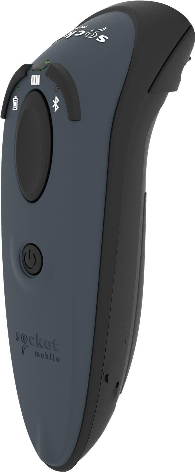 Socket Mobile DuraScan D740 Tragbarer Barcode-Scanner Linear-Imager Bluetooth 2.1 EDR Grau