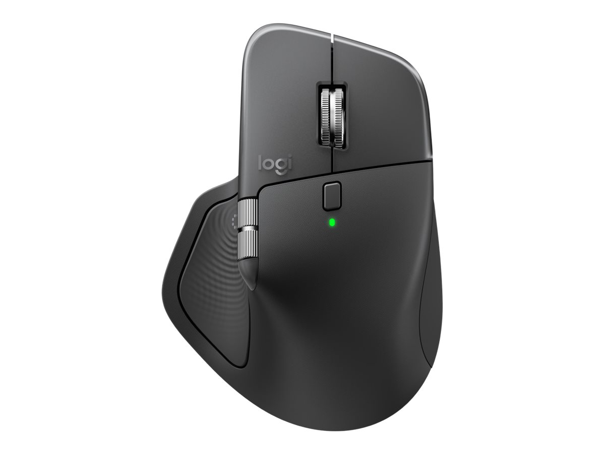 Logitech MX Master 4 for Business Kabellose Maus Bluetooth + 2,4 GHz 8 Tasten Graphite
